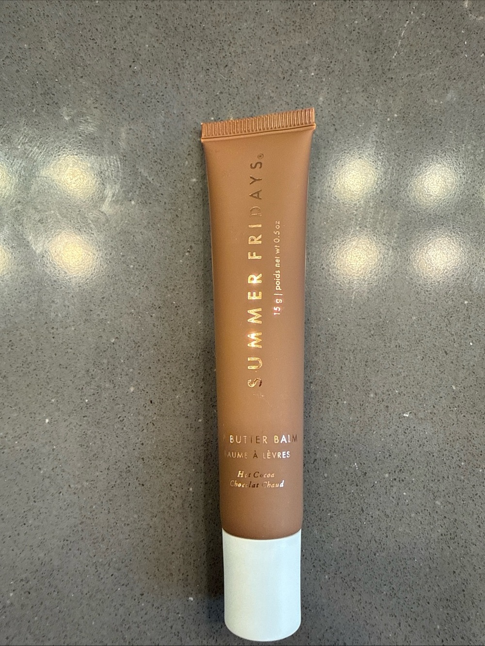 Summer Fridays Butter Balm Lip Treatment — Chocolate Nude Brown